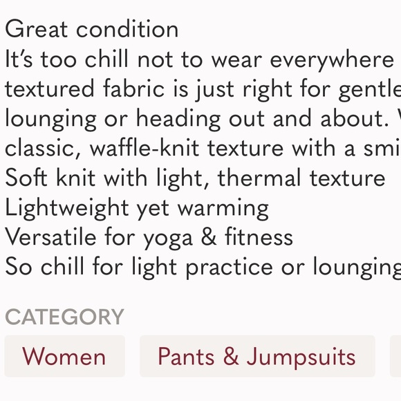 ALO High Waist Micro-Waffle Black Low Key Leggings Size XXS EUC - Picture 9 of 9